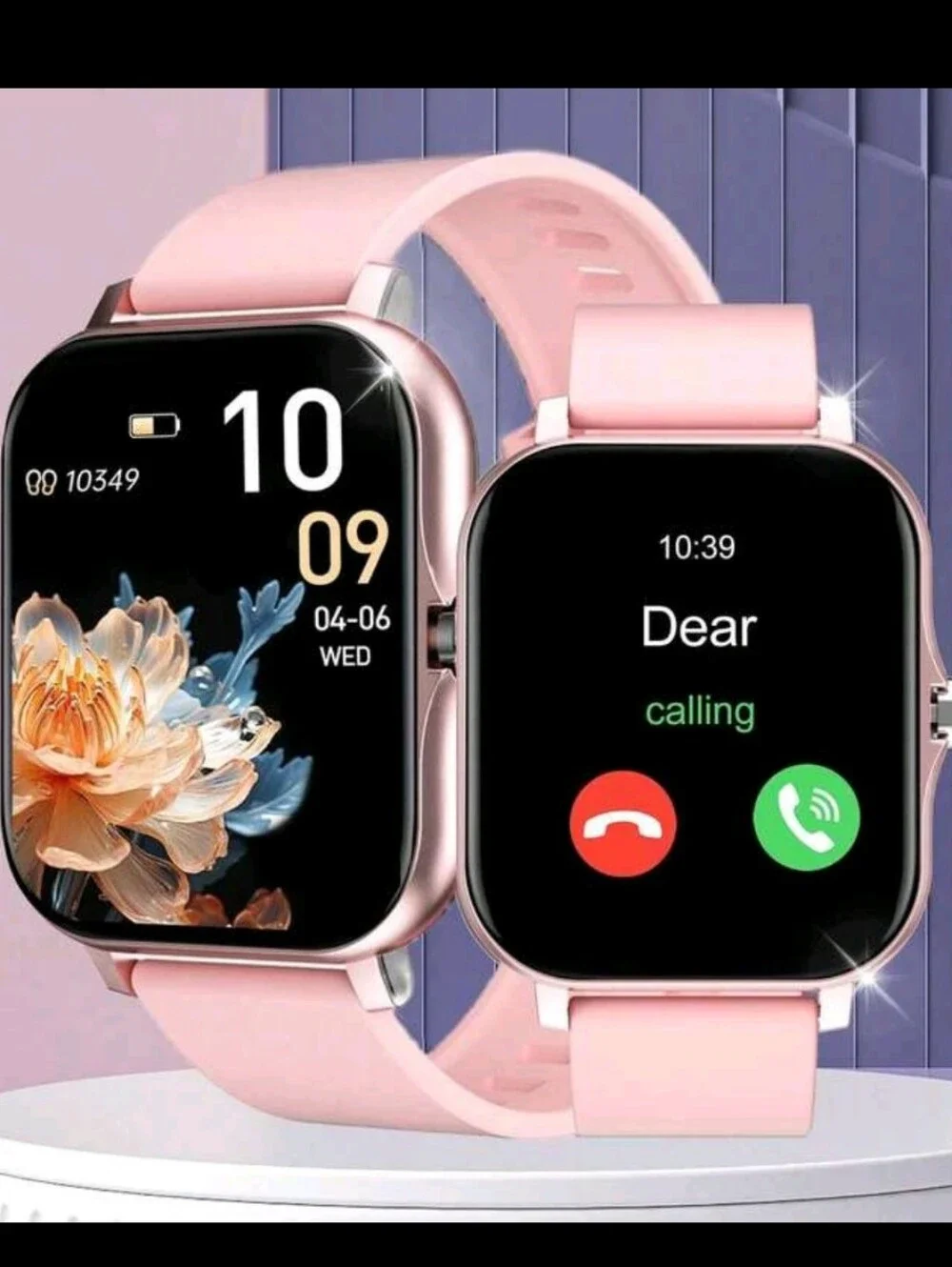 Smart Fitness Watch - Pink